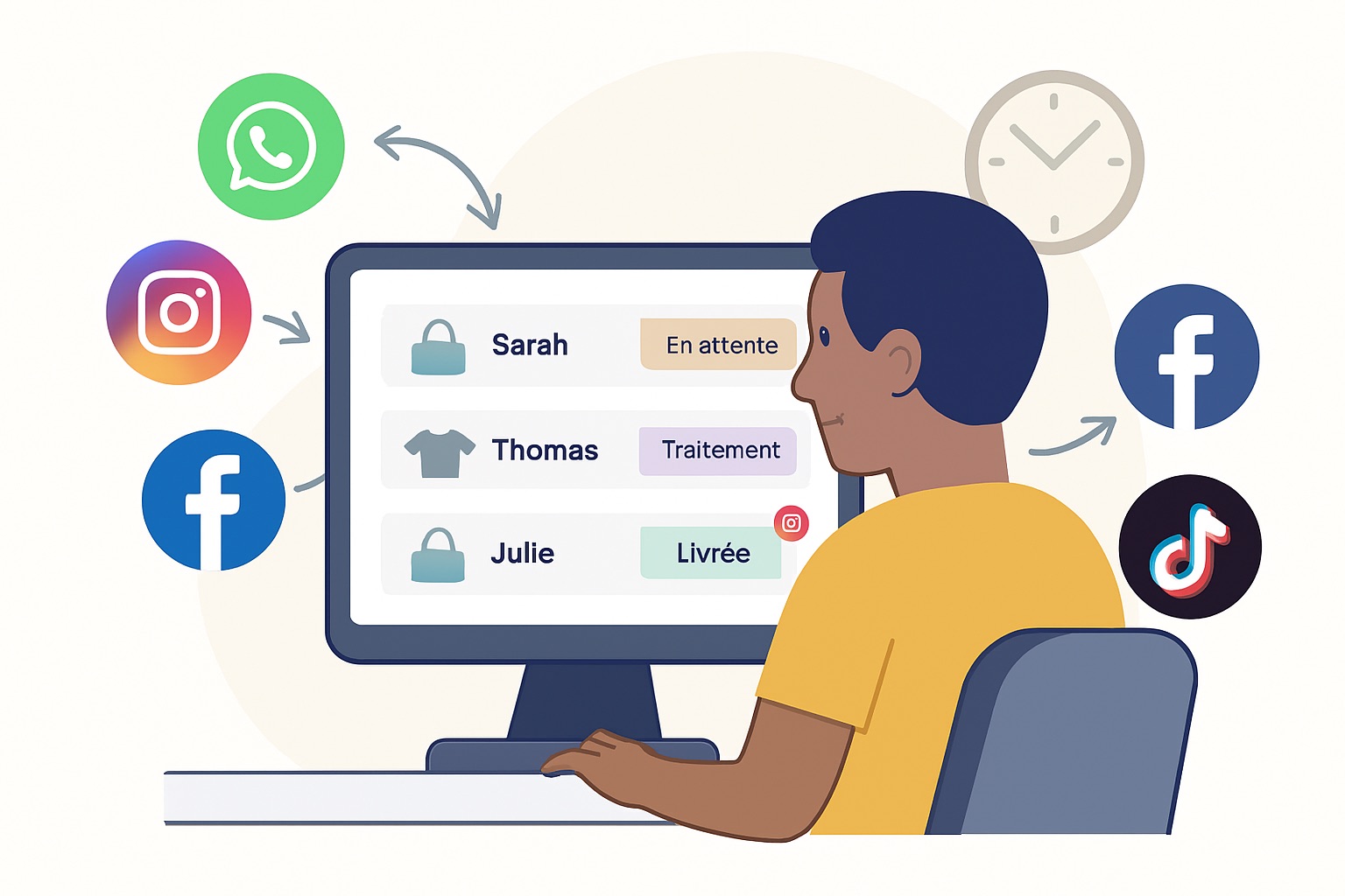 Gestion des commandes